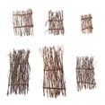 thumbnail image 4 of MasteelfCA 6PCS Natural Purple Bamboo Fence Mat Micro Landscape Decoration (1PC/Each Style), 4 of 8