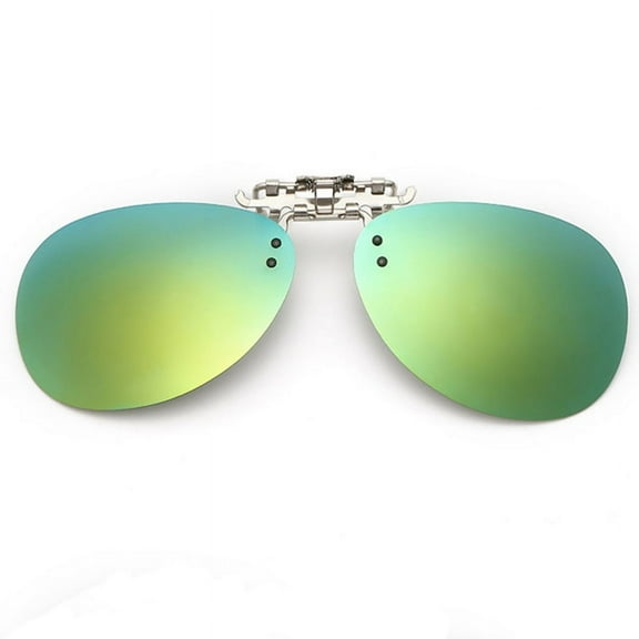 BE-TOOL Clip on Glasses Sunglasses Clip Outdoor Night Vision Driving Safety Driving Anti Glare 7 Color Choice