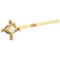thumbnail image 2 of Kingston Brass KTBX2 Kingston Brass Buckingham Réservoir de Toilette Poignée Transversale, 2 of 4