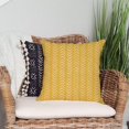 thumbnail image 5 of Blue Mudcloth Throw Pillow Covers 18x18 Inch Set of 2 Indigo Modern Boho Herringbone Chevron Outdoor Decorations Decorative Throw Pillows Cases Cushion Covers for Home Room Couch Decor, 5 of 6