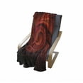 thumbnail image 4 of Spires Soft Flannel Fleece Throw Blanket, Spooky Spiral Form in Darkness with Digital Effects Perplexed Dreamy Place Image Print, Cozy Plush for Indoor and Outdoor Use, 70" x 90", Red, by Ambesonne, 4 of 6