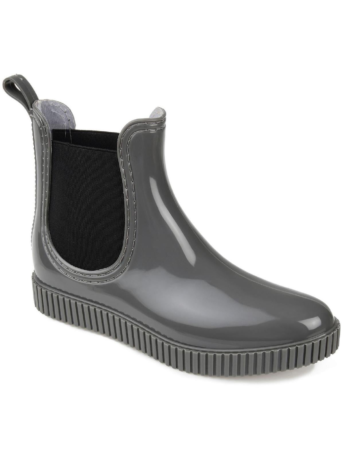Journee Collection Womens Drip  Waterproof Ankle Rain Boots
