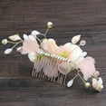 thumbnail image 3 of unbranded Peine De Para Novia En Rosa Peine Lateral Para Accesorios De, 3 of 8
