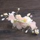 thumbnail image 3 of Flower Pein Pein Bride Pein Peine Peine Elegante Peinado Peine Tocado de Boda, 3 of 3