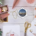 thumbnail image 6 of 3drose, Usa, Massachusetts, Boston. Back Bay, Sunset - Us22 Wbi0556 - Walter Bibikow, 3 inch Snowflake Porcelain Ornament, 6 of 7