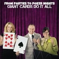 thumbnail image 4 of Fun Express 6 Pieces Playing Card Cutouts, Two feet Tall, Casino Night and Party Décor, 4 of 6