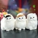 thumbnail image 1 of Juguete de peluche de gato de imitación de pelo de oveja real, juguete electrónico para mascotas con sonido de maullido, lindo juguete para mascotas para niños, 1 of 6