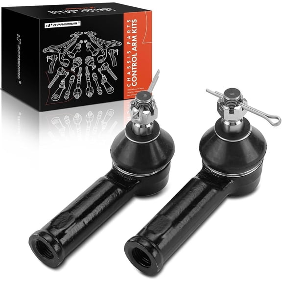 A-Premium 2 x Front Outer Tie Rod Ends, Compatible with Ford Escape 2001-2009, Mazda Tribute 2001-2006 & 2008-2009, Mercury Mariner 2005-2009