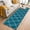 Blue, variant on 2'x6' Rug Runners for Hallways Kitchen, Teal Blue Stripes Non Slip Entryway Beside Floor Carpet Runner, Simple Geometric Modern Monochrome Washable Laundry Room Bedroom Throw Rugs Mat for Family Pet