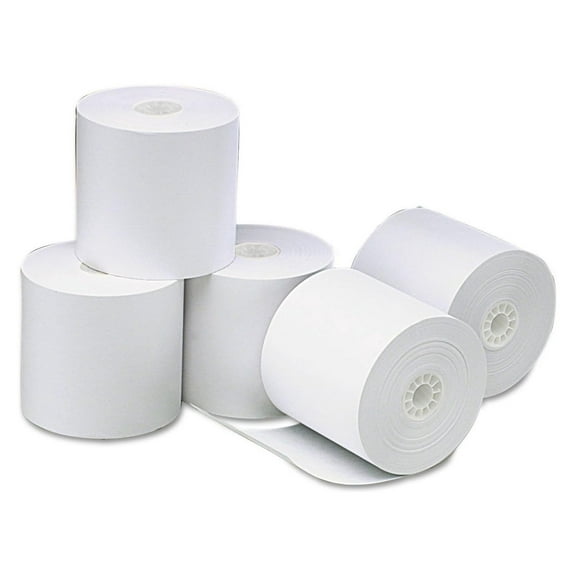 Thermal Paper Rolls 3.13 x 273 ft - 50 Rolls/Carton - Direct Thermal POS Receipt Paper - White Thermal Rolls for Printers - High Quality Thermal Paper