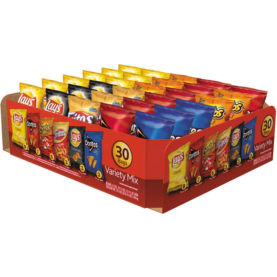 Frito-Lay Classic Chips Variety Mix, 30 count by FRITO-LAY, INC.