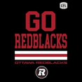 thumbnail image 2 of CFL Ottawa Redblacks Go Redblacks Black X-Large Hoodie, 2 of 4