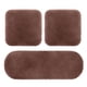 thumbnail image 2 of pstuiky Juego de 3 cojines para asientos delanteros de coche|fundas suaves y cálidas de imitación de cuero para asientos de invierno|protectores de asientos con base antideslizante, 2 of 3