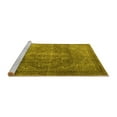 thumbnail image 2 of Ahgly Company Machine Washable Indoor Round Persian Yellow Traditional Area Rugs, 5' Round, 2 of 4