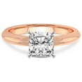 thumbnail image 4 of IGI Certified 2 Carat Cushion Shape Lab Grown Diamond Engagement Ring | 14K Rose Gold | Alora Solitaire Diamond Ring | FG-VS1-VS2 Quality Friendly Diamonds, 4 of 6