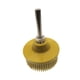 thumbnail image 5 of Cepillo de disco de cerdas abrasivas de 2 pulgadas shamjiam Amarillo, 5 of 8