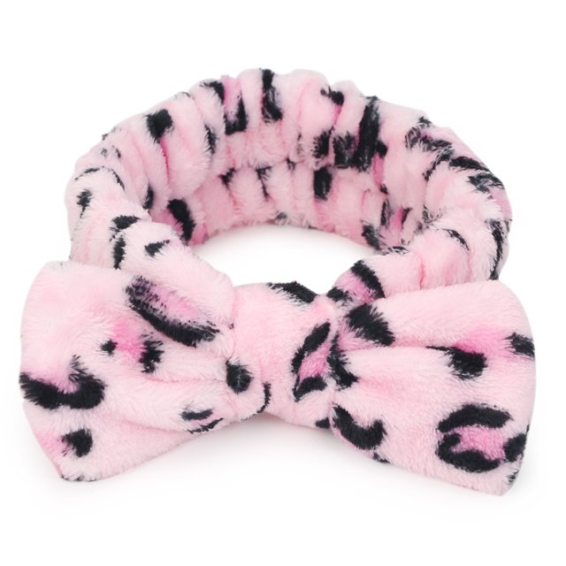 6 unids/set Coral Fleece Wash Face Hair Holder Hairband Bow Hairbands yeacher Diademas
