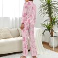 thumbnail image 3 of Top-kevin Cowboy Boots Cacti Women's Long-Sleeve Shirt And Full-Length Bottom Pajama Set, 3 of 12