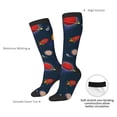 thumbnail image 6 of Salouo Space Cartoon Print Women's Men's Ankle Socks 1-pack Casual Athletic Socks for Unisex Adult Moisture-Wicking Socks for Daily Wear/Running/Sport, 6 of 8