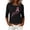 #0092-Black, variant on Breast Cancer Shirts for Women Ribbon Hope Long Sleeve T-Shirt Breast Cancer Survivor Tee Tops