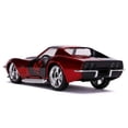 thumbnail image 3 of Jada Toys DC Comics 1:32 Harley Quinn 1969 Chevy Corvette Stingray Die-cast Car, Toys for Kids and Adults, 3 of 7