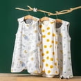 thumbnail image 3 of Saco de dormir de terciopelo con bolsillos para dormir sin mangas gruesos para primavera y otoño para niños y niñas, edredón grueso a prueba de patadas, 3 of 6