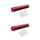 thumbnail image 1 of Scienceny 6 unids/set Clip de ventilación de coche Perfume de sabor ambientador portátil difusor fragancia barra de oxígeno conjunto de rojo 2piezas, 1 of 6
