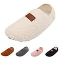 thumbnail image 5 of Oyedens Fuzzy House Slippers for Wome Men Indoor Closed Back Barefoot House Shoes Slipper Socks Bedroom Home, 5 of 6