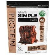 Clean Simple Eats Chocolate Brownie Batter Protein Powder