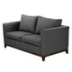 thumbnail image 2 of Sala 3-2 TRINITY Oslo 2 Piezas (Sofá, Love Seat) Gris Acero Para Sala, 2 of 8