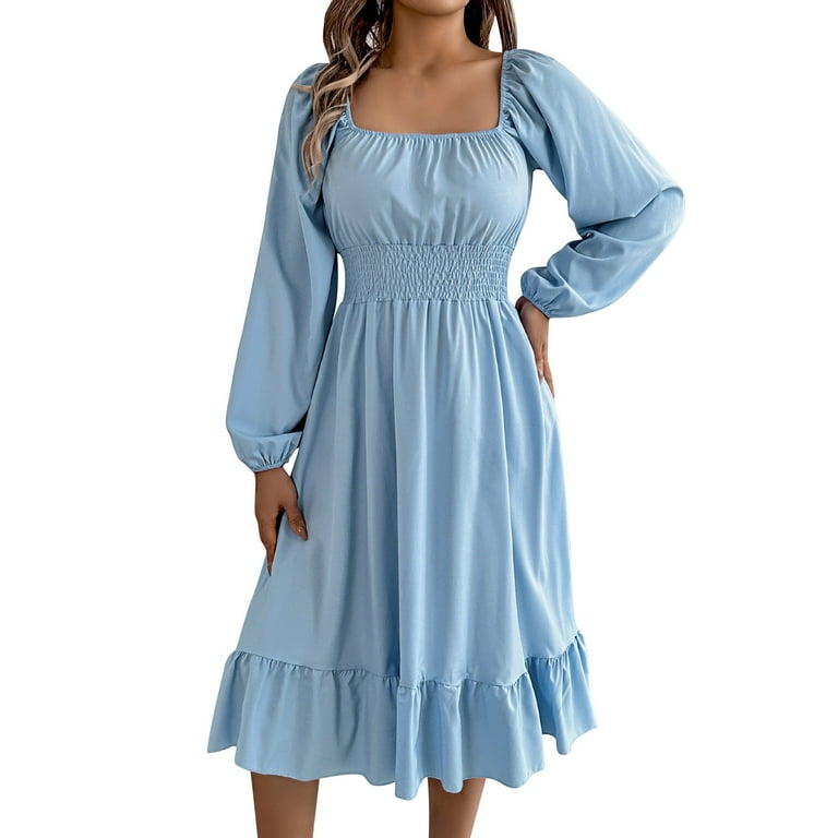 white christmas dresses Vera Short Party Dress with Long Sleeves