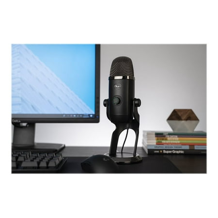 Blue Microphones Yeti X Microphone for Recording and Streaming on PC (Dark Gray)