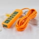 thumbnail image 5 of Regleta de enchufes resistente de 3 m con 18 tomas de corriente, antiexplosión, para uso en exteriores o en oficinas, con cables verdes y amarillos, 5 of 5