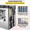 thumbnail image 6 of Ice Cream Machine, 1400W 20/5.3 Gph Hard Serve Ice Cream Maker with LED Display Screen Auto Shut-Off Timer One Flavors, 6 of 9