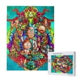 thumbnail image 1 of Rompecabezas de 300, 500 y 1000 piezas de Rick y Morty, divertido juego familiar, juguetes educativos de madera para niños y niñas, regalo para niños adultos, 1 of 8