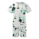 thumbnail image 5 of Traje de pantalones de playa cortos T para hombres casuales con impresión digital en color 3D Fridja  fhjkhfk461160, 5 of 5