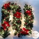 thumbnail image 2 of 2.7M Christmas Rattan Garland Artificial Tree Rattan Hanging Ornaments Home Fireplace Stairs Wall Door Christmas Decoration, 2 of 5