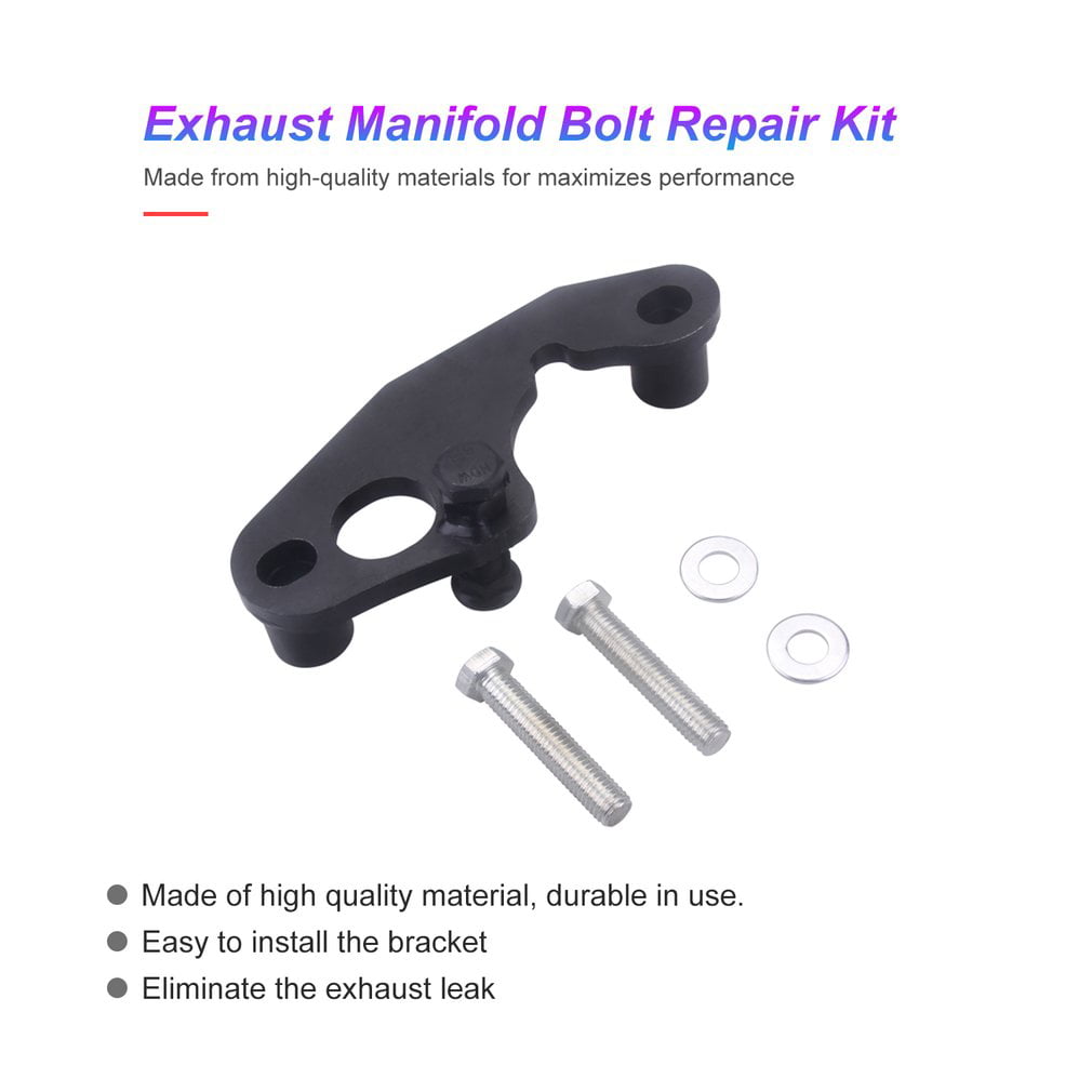 New Kit Exhaust Manifold Clamp Front or Rear Driver Passenger Side for Chevy