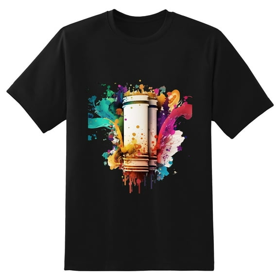 Men's Graphic TeePainting (8) Letter Print T-Shirts Round Neck Short Sleeves Sizes XS-5XL Summer Daily Casual Tops