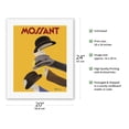 thumbnail image 2 of Mossant - Classic French Hats - Vintage Advertising Poster by Leonetto Cappiello c.1938 - Fine Art Rolled Canvas Print 16in x 20in, 2 of 4