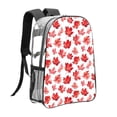 thumbnail image 3 of Kdxio Realistic Maple Leaf Clear Backpack, Transparent Bookbag for School for Women Men, Capacity Clear Bag for College, Travel, 3 of 7