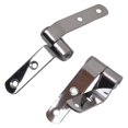 thumbnail image 4 of Stainless Steel Toilet Hinge Fixing Kit With Gasket Toilet Accessories Kit, 4 of 10