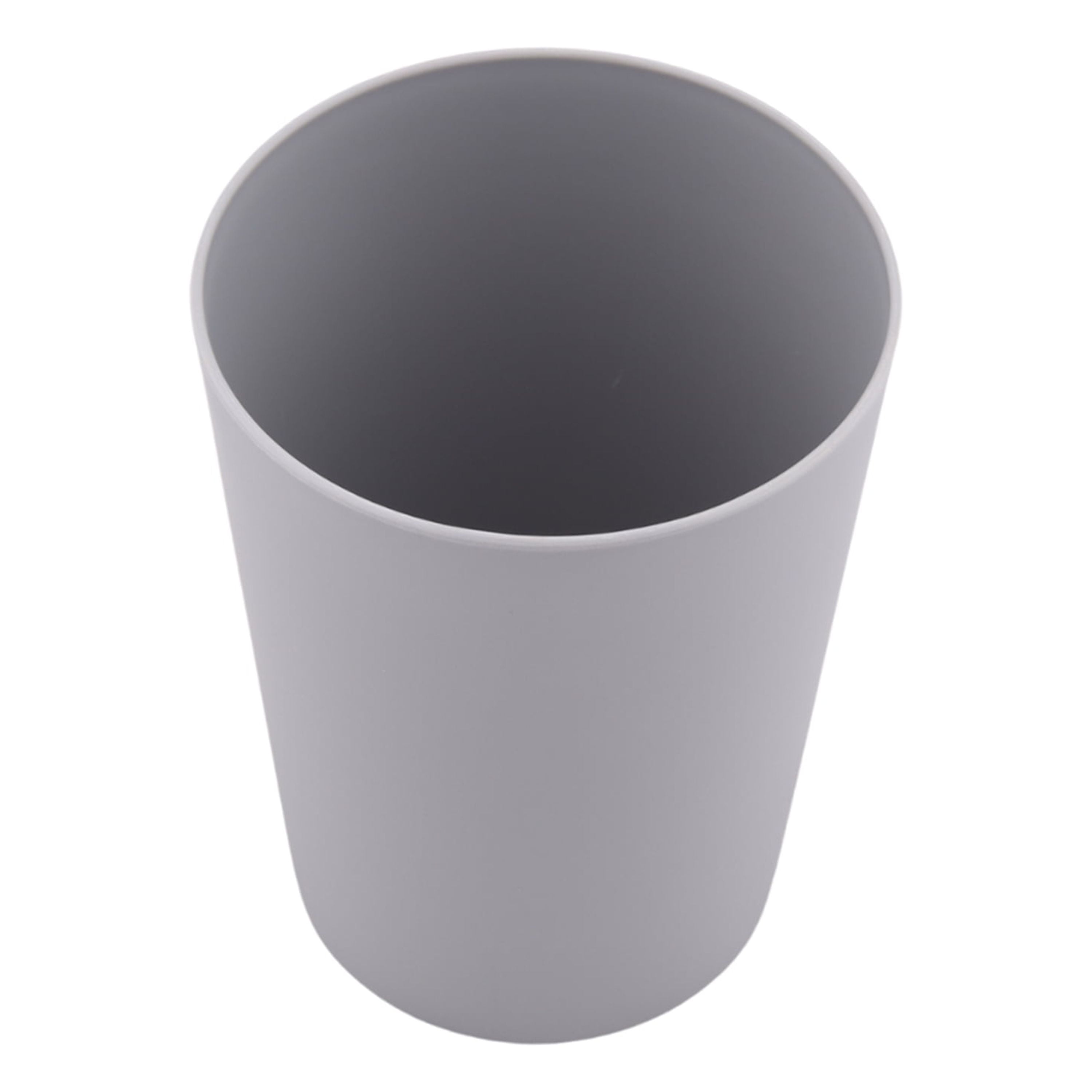 Mainstays - Grey Round Plastic Tumbler, 18-Ounce