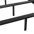 thumbnail image 4 of CorLiving Fabric Vertical Channel-Tufted Double Bed Frame, 4 of 10