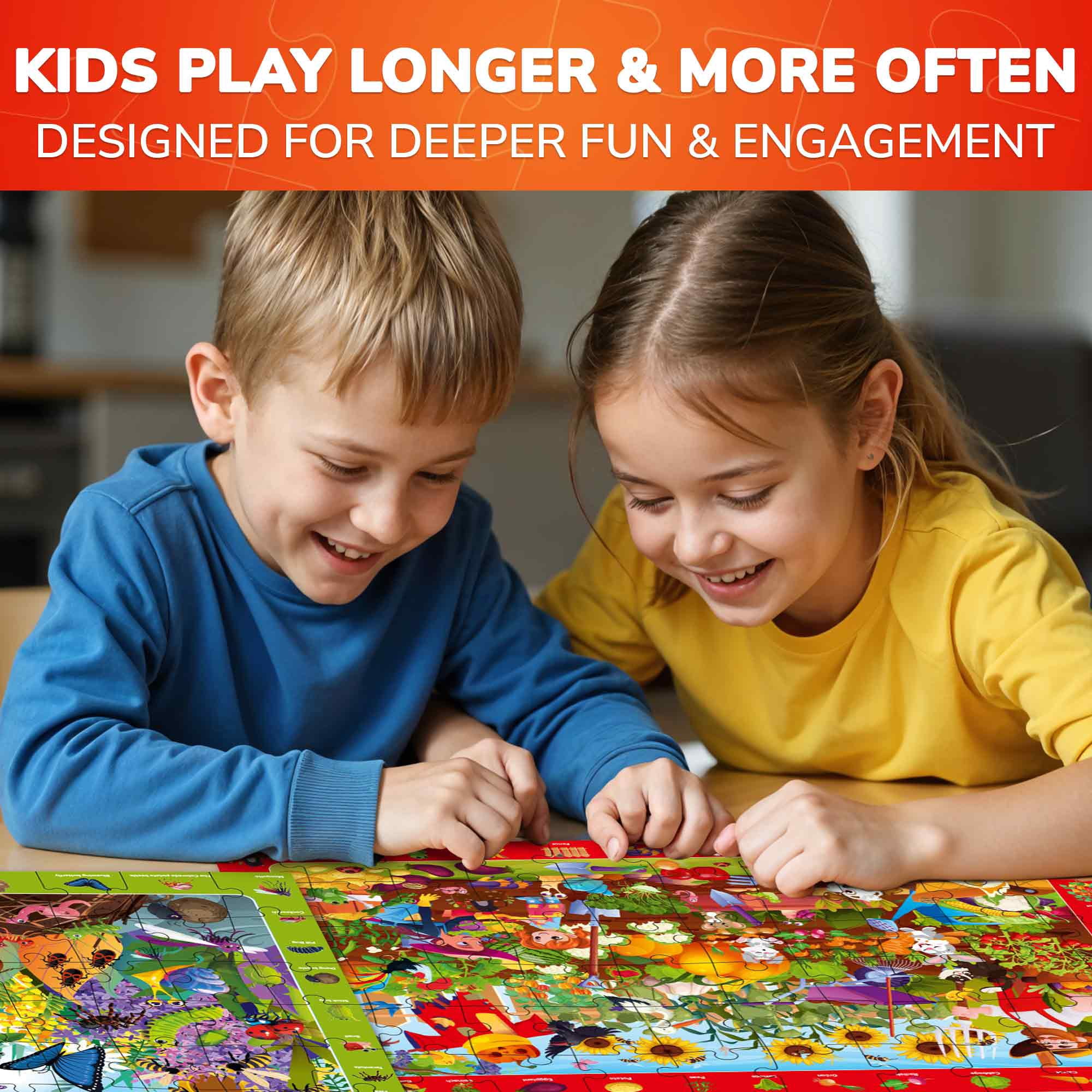Quokka Puzzles for Kids Ages 6-8 - Toddler Puzzles Ages 4-6 - 60 Piece Jigsaw Puzzle Animals and Bugs Themed