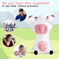 thumbnail image 5 of Juguete para apretar, divertido juguete para apretar de vaca, ojos emergentes que alivian la ansiedad y el estrés, juguetes innovadores y blandos de Mochi para regalos de fiesta de Navidad para niños y niñas JM, 5 of 5