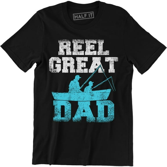 Real Great Dad Nice Father And Son Hunting Fishing Men's T-Shirt