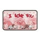 thumbnail image 2 of pstuiky Felpudo de San Valentín felpudo de bienvenida para exteriores para puerta de entrada regalo de San Valentín felpudo antideslizante, 2 of 7