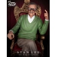 thumbnail image 3 of Stan Lee: The King Of Cameos Master Craft Table Top Statue, 3 of 7