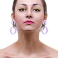 thumbnail image 4 of FESTFENDS 1Par Aretes Estéticos Con Estilo Drop Y Eslabones Para Y Eventos Formales, 4 of 8